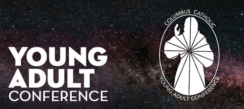 Columbus Catholic Young Adult ConferenceLogo with link to conference registration