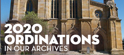 Front of Cathedral for 2020 Ordinations Archives