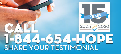 Phone number to share your testimonial