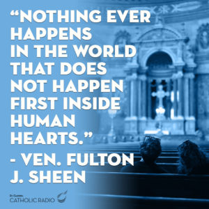 Ven. Fulton Sheen Quote