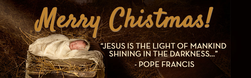 Jesus in the manger - Merry Christmas!