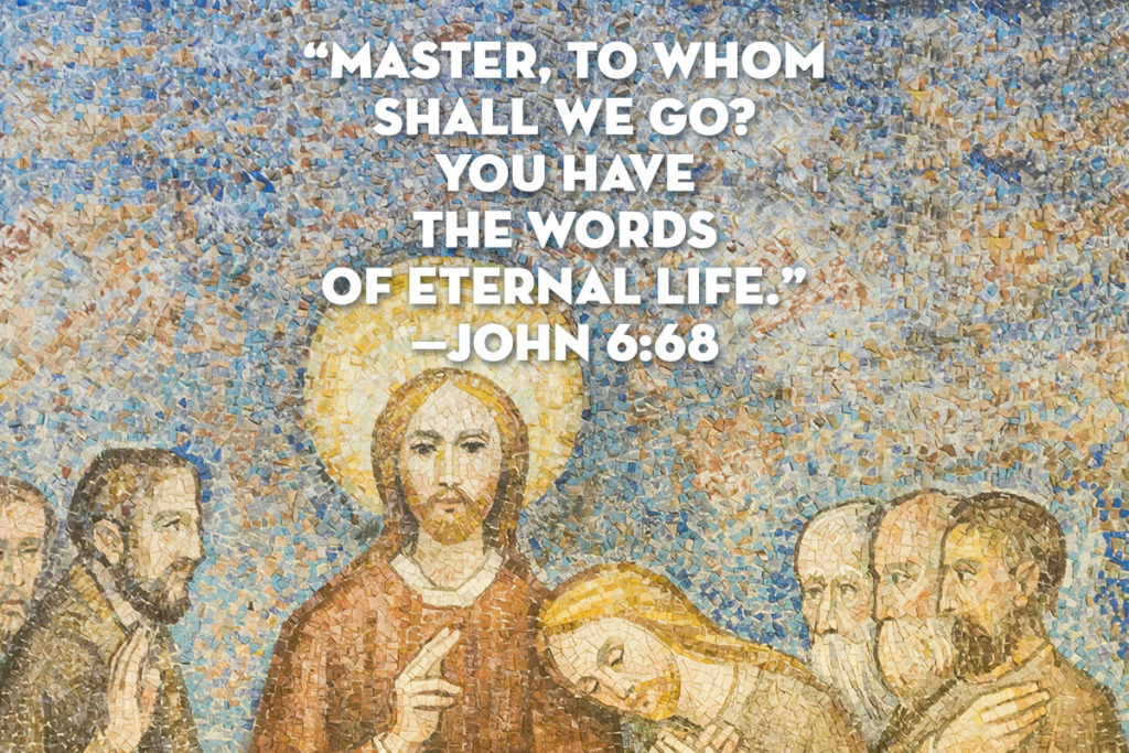 Master-to-whom-shall-we-go-John-6-WB - St Gabriel Catholic Radio