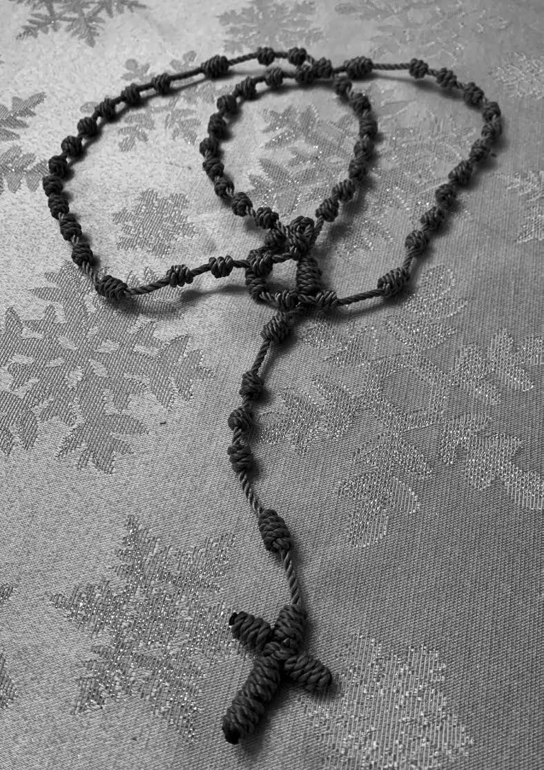 Rosary made by Susan Staltar