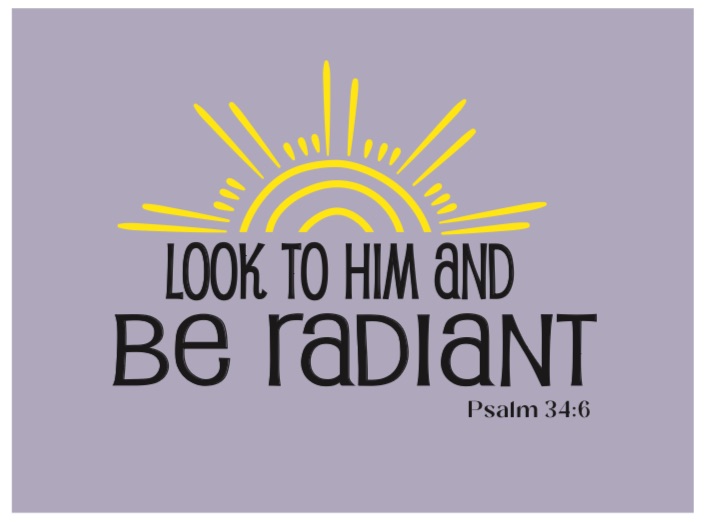Women's Conference 2026 Look to Him and Be Radiant Logo